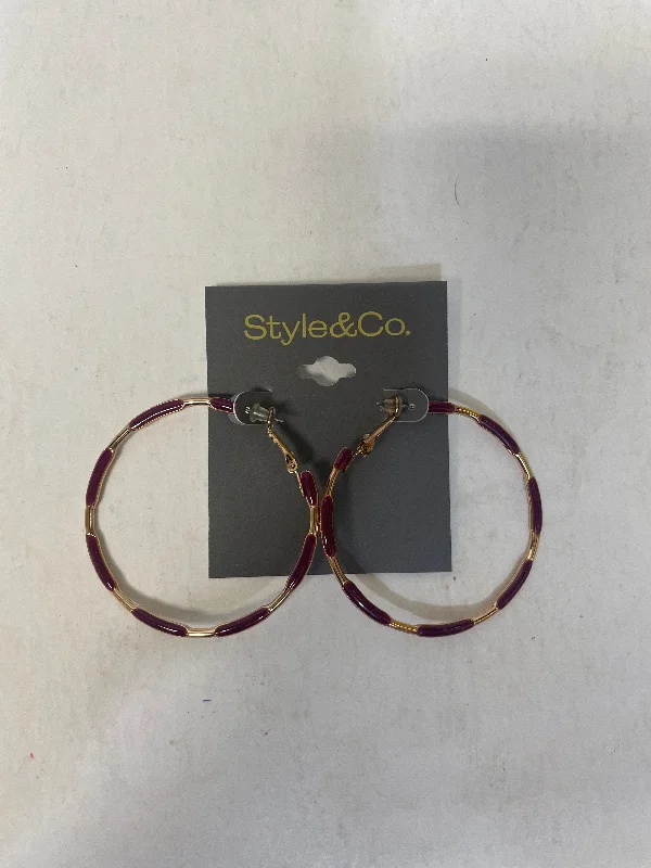 Earrings Hoop By Style And Company